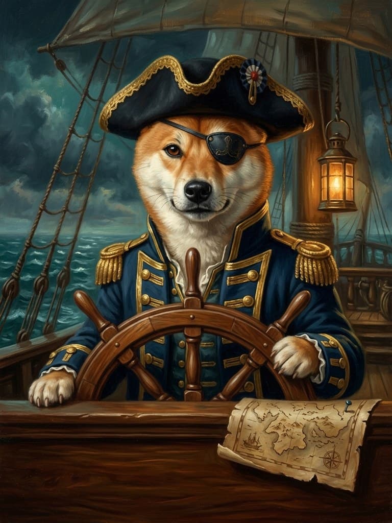 Kenji as The Pirate Captain